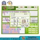 Casino Table Software Casino Baccarat Gambling Display Min Max Limit Sign Board Limit Sign With HD 24