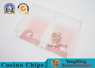 Acrylic Thick Frosted Cover Poker Card Box Game Auxiliary Accessories