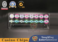 16 Horizontal Transparent Acrylic Roulette Poker Chip Stand