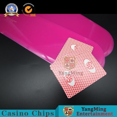 Rose Red acrylic plastic Casino Game Accessories Transfer Board