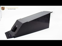 Toutes les 6~8 paires noires de cartes en plastique Jack Texas Poker Table Dealer Shuffler noir acrylique