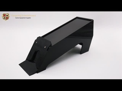 Jeu de Texas Black Jack Gambling Table 8 paires de marchand standard noir de carte de tisonnier