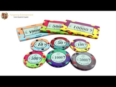 le club 10g a adapté Texas Poker Blackjack Desk Table aux besoins du client Chips Available en céramique pour la personnalisation