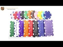 tisonnier vide de fantaisie en plastique Chips Without Pattern Customized Logo du casino 11.5g