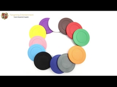 Tisonnier en plastique Chips With No Denomination d'ABS de Texas Roulette Casino Table 4g