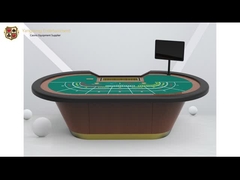 Tableau de jeu en bois solide de baccara de Tableau de haute qualité de tisonnier de 10 personnes à vendre