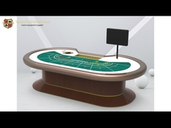 BA09 Table de poker au baccarat pour 7 personnes