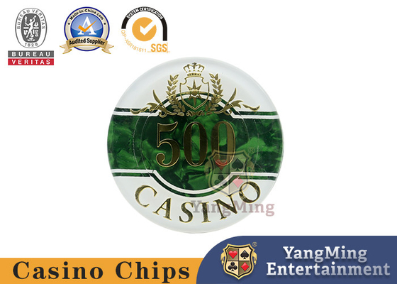 acheter Anti- tisonnier contrefait Chip Set 760 morceaux de Shell Pattern Baccarat Texas Casino acrylique fabrication en ligne