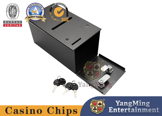 acheter La serrure en métal de Texas Casino Poker Table Game de baccara a jeté la boîte d'astuce de carte fabrication en ligne