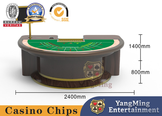 acheter Tableau de jeu de poker de jeu d'étape de nappe de vert de Tableau de baccara de 7 personnes fabrication en ligne