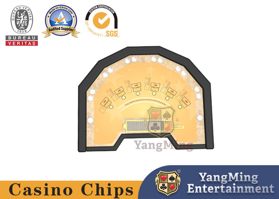 acheter Copie de jeu de Texas Poker Table Games Yellow CMYK de Tableau du nerf de boeuf 21 de polygone fabrication en ligne