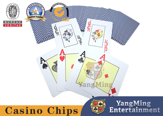 acheter Dezhou Large 2,5 x 3,5 pouces de casino carde le plastique givré fabrication en ligne