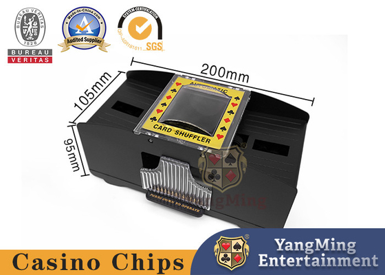 acheter 5 # Shuffler de plastique simple de carte de batterie pour des cartes de jeu de tisonnier de jeux de Tableau de casino fabrication en ligne