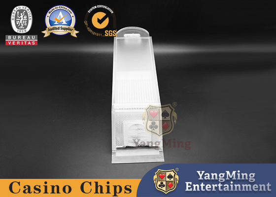 acheter La chaussure acrylique givrée par plate-forme de marchand de carte du tableau 8 de casino d'OEM lissent affûteur fabrication en ligne