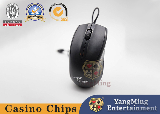 acheter Souris silencieuse d'interface noire classique d'USB pour des Tableaux et des partie supérieure du comptoir de tisonnier de jeux de baccara fabrication en ligne