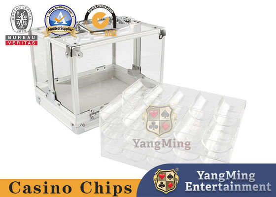 acheter Mallette de jetons de poker en acrylique de 600 jetons avec 6 plateaux de rangement fabrication en ligne