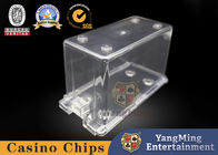 Acrylic Transparent 8 Pairs Poker Card Gift Box Baccarat Casino Poker Table Dealer Cards Box