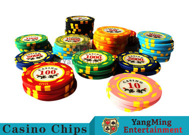 acheter forme ronde de jetons de poker de casino en métal de 11.8g le Texas Holdem avec le diamètre de 40mm fabrication en ligne