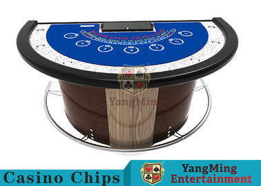 acheter Amortisseur d'acier inoxydable à moitié autour de table de tisonnier pour le jeu de jeu de nerf de boeuf fabrication en ligne