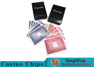 acheter les cartes de jeu du casino 143g/imperméabilisent des cartes de jeu avec le papier de noyau noir fabrication en ligne