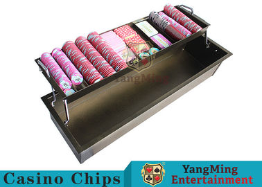 acheter 2 - Serrure en bronze de protection de Chip Tray Thick Solid With Security de casino en métal de couche fabrication en ligne
