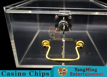 acheter Accessoires de jeu de casino de capacité élevée deux grilles pour le jeu de puces de tisonnier de casino de transporteur fabrication en ligne