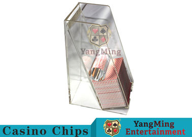 acheter Support consacré d'écart de tisonnier de casino, carte de jeu Tray Holder For 2 plate-formes fabrication en ligne