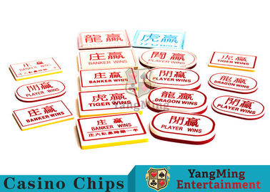 acheter Marqueurs durables de baccara de jeux de Tableau de casino, banquier Bet Poker On The Button fabrication en ligne