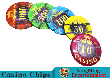 acheter jeu de puces en plastique de tisonnier de casino d'épaisseur de 3.3mm avec 760pcs dans une boîte intérieure fabrication en ligne