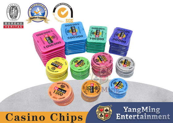 acheter Nouveau jeu de puces RFID de table de casino en acrylique avec 760 porteurs de puces fabrication en ligne