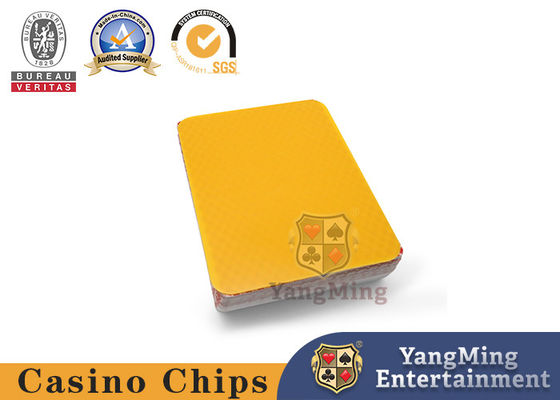acheter Des cartes de coupe en plastique tout neufs Baccarat Casino Poker Table Game 4 Couleurs fabrication en ligne