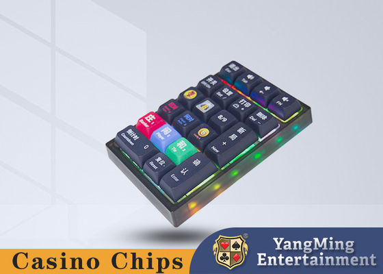 acheter Logiciel de casino Baccarat clavier sans fil 2.4G Bluetooth 21 touches entrée manuelle mécanique clavierni clavier fabrication en ligne