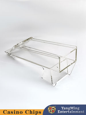 acheter Decks Mini Poker Chaussure de casino Acrylique glacée Table de poker Shuffler fabrication en ligne
