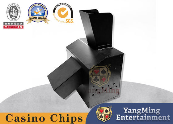 acheter Trempeuse de poker spécifique à la table de casino, Trempeuse à haute vitesse entièrement automatique en métal noir fabrication en ligne