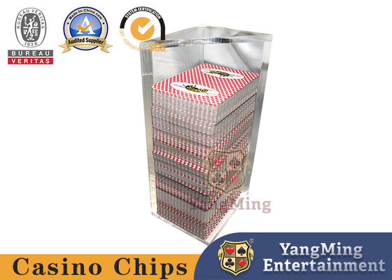acheter 8 Deck Poker Discard Holder, Black Jack Texas Jeu de table, acrylique, entièrement transparent fabrication en ligne