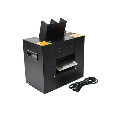 acheter Déchiqueteur de cartes en acier inoxydable noir pour les tables de poker de casino à double port pour la machine à déchiqueter les cartes fabrication en ligne
