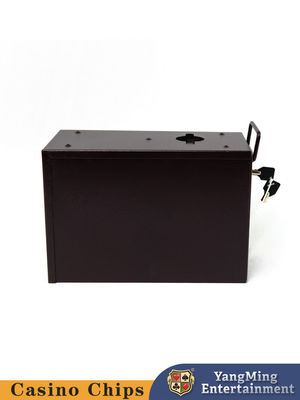 acheter Boîte à pourboires personnalisée de luxe en métal verrouillable Table de jeu de bureau fabrication en ligne