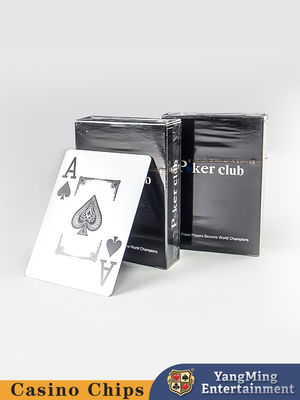 acheter Nouveau lancement Poker Grandes cartes à jouer en plastique à deux couleurs Hautement imperméable Grandes lettres Impression de fleurs Cartes à jouer fabrication en ligne