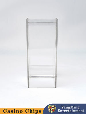 acheter Tableau de poker Baccarat déchet porte-cartes entièrement transparent avec 8 paires de cartons de déchets fabrication en ligne