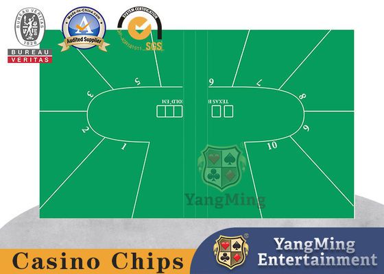 acheter Nouvelle nappe imperméable mise à niveau Texas Hold'Em Poker Casino design personnalisé sans impression fabrication en ligne