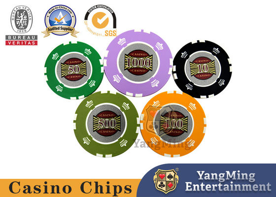 acheter Texas Table Clay Poker Chip a placé avec 760 boîtes d'alliage de PC et d'aluminium pour la personnalisation fabrication en ligne