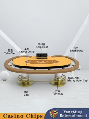 acheter Fabricant mis à niveau pour construire une table de Texas Hold'em en forme de pois fabrication en ligne