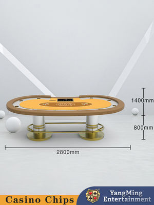 acheter Garde de pare-chocs en métal sur mesure en usine Table de poker Texas Hold'em Table de jeu de poker de club de loisirs fabrication en ligne