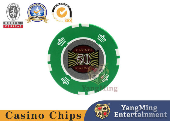 acheter Chips de casino RFID UV anti-contrefaçon personnalisés multicolores avec autocollants numériques pour les jeux de hasard fabrication en ligne