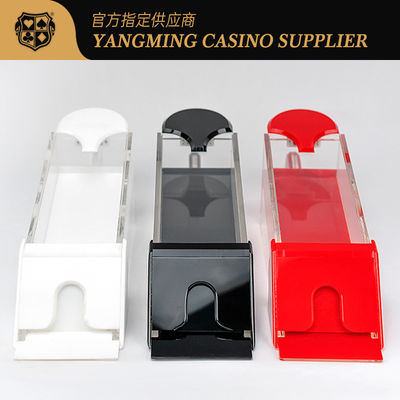 acheter Trois couleurs disponiblesChaussure de croupier acrylique épaissie Chaussure de croupier de table de casino fabrication en ligne