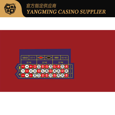 acheter Roulette internationale Tissu imperméable à l'eau Club de casino divertissement occasionnel Tissu de table de poker fabrication en ligne