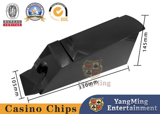 acheter 6-8 les cartes de jeu des plate-formes 88*63mm chaussent le Tableau de tisonnier de baccara de casino carde les pieds élevés de Shuffler fabrication en ligne