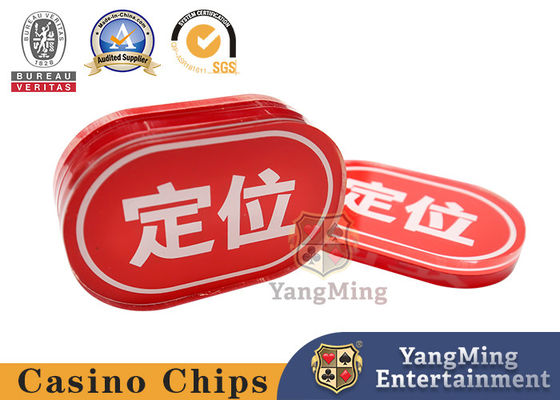 acheter Marqueurs acryliques imperméables de baccara plaçant pour le jeu de carte de tauromachie fabrication en ligne