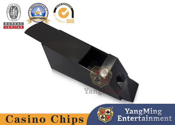 acheter 8 Decks Acrylique Casino Noir Porteur de carte de poker distributeur de chaussures Table de baccarat fabrication en ligne