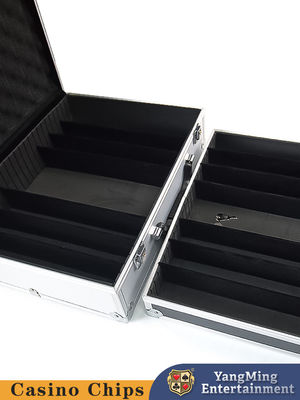 acheter Casino ABS Jeux de jetons de poker Jeux de jetons d'argile colorés Jeux de jetons de Texas Hold'Em + Boîte en aluminium fabrication en ligne